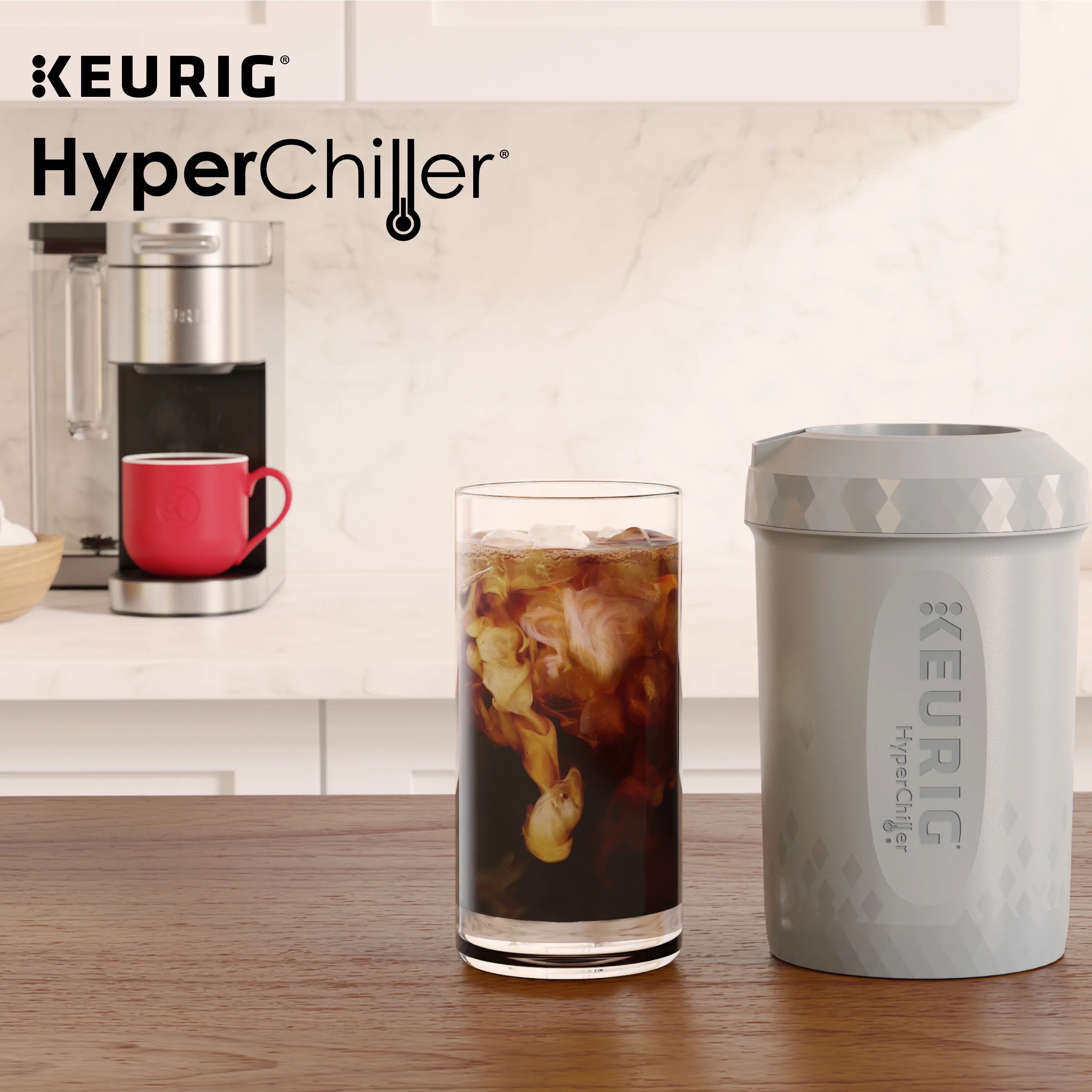 Keurig HyperChiller Iced Coffee Maker, Studio Gray