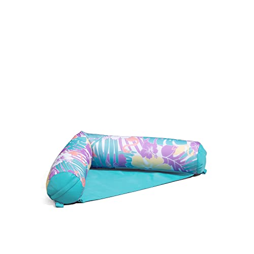 Big Joe Noodle Sling, No Inflation Needed, Pool Float with Armrests, Quick Draining Fabric, Cup Holder