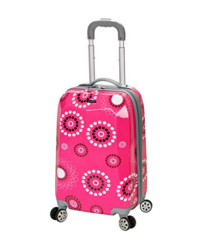 Rockland Vision Hardside Spinner Wheel Luggage, Pucci, Carry-On 20-Inch