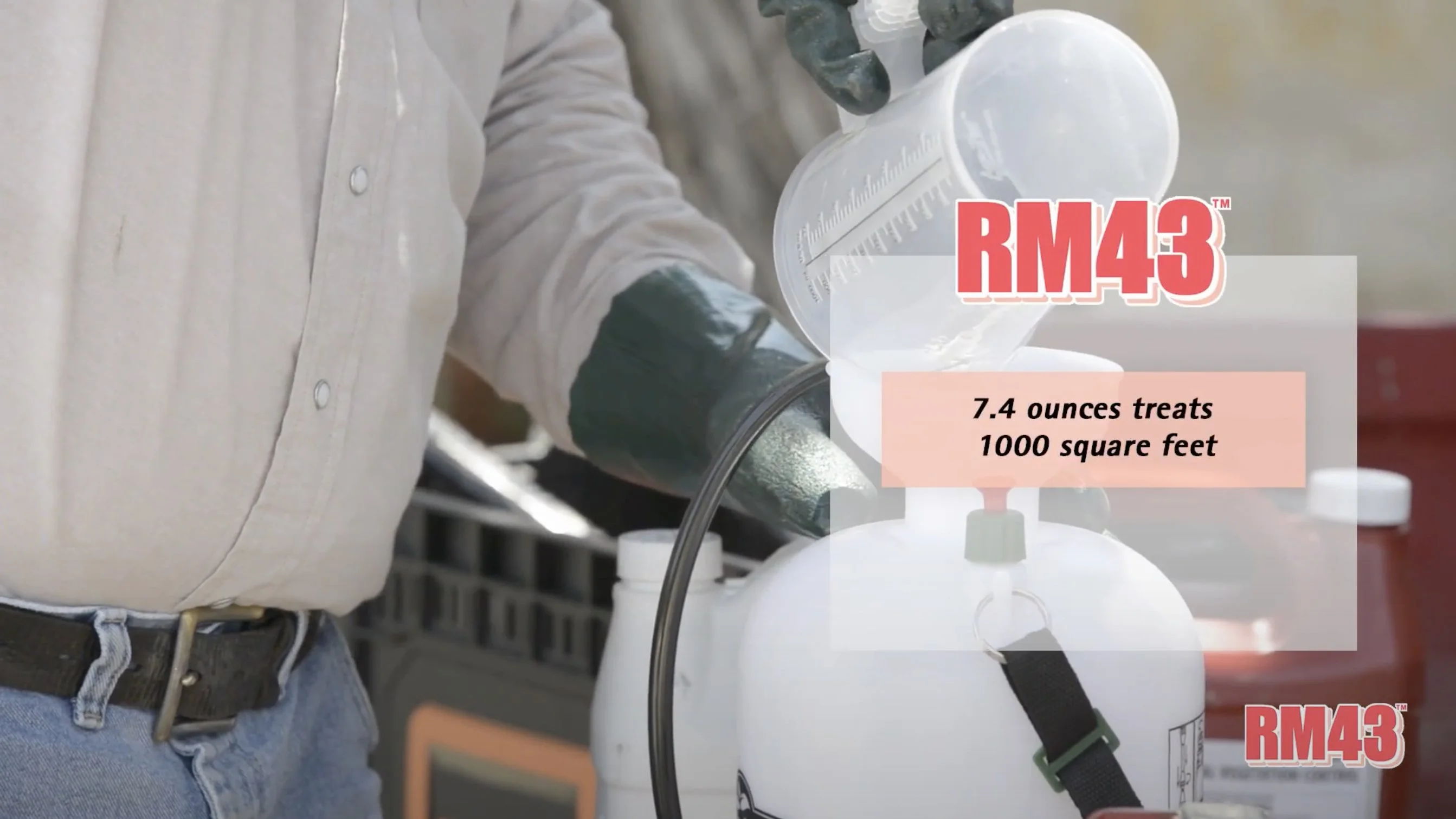 RM43 Total Vegetation Control, (64 oz) - 1/2 gallon