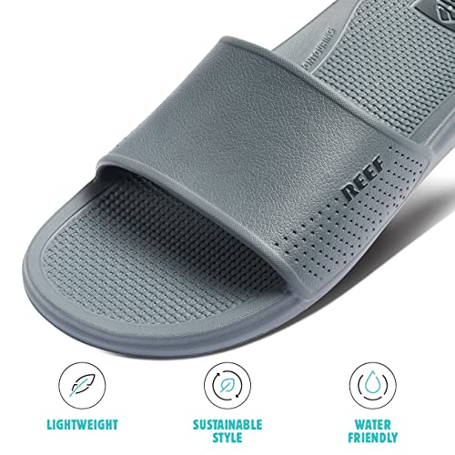 REEF Oasis Slide Waterproof Sandal, Lightweight and Flexible Beach Slide Sandal