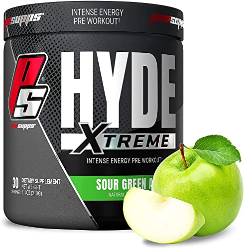 PROSUPPS® Mr. Hyde® Xtreme Pre-Workout Powder Energy Drink - Intense Sustained Energy, Pumps & Focus with Beta Alanine, Creatine & Nitrosigine, (30 Servings, Fruit Punch)
