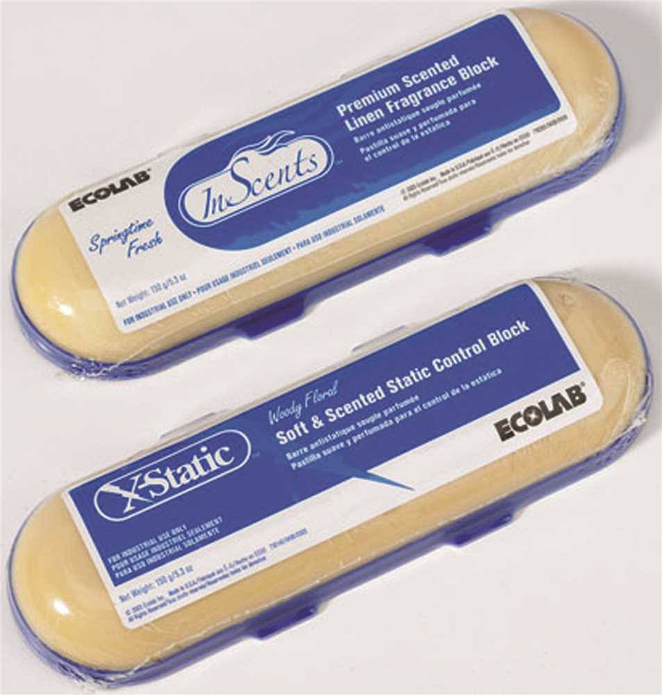 Ecolab 150 G Static Laundry Fabric Softener Mountain Fresh (12 per CASE) - 6110311 - Ecolab