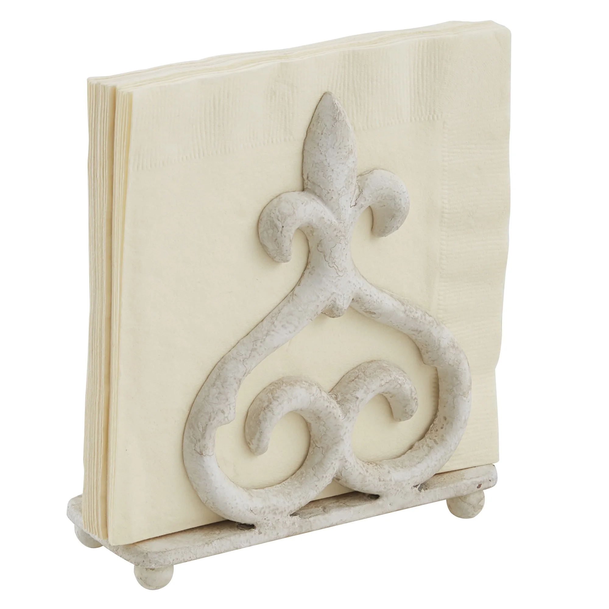 Park Designs Rue Du Marche Napkin Holder - Cream