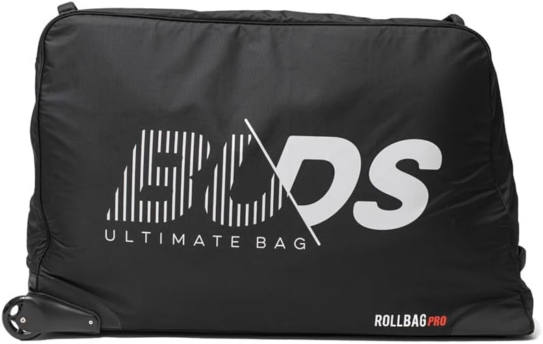 ROLLBag Pro Plus NEW 2023 - Bike Travel Case Special Air Travel - Maximum Strength & Resistance - Offset Wheels, Rigid Bottom, PE Board Reinforcements, Ergonomic Handles, All Accessories - Buds-Sports