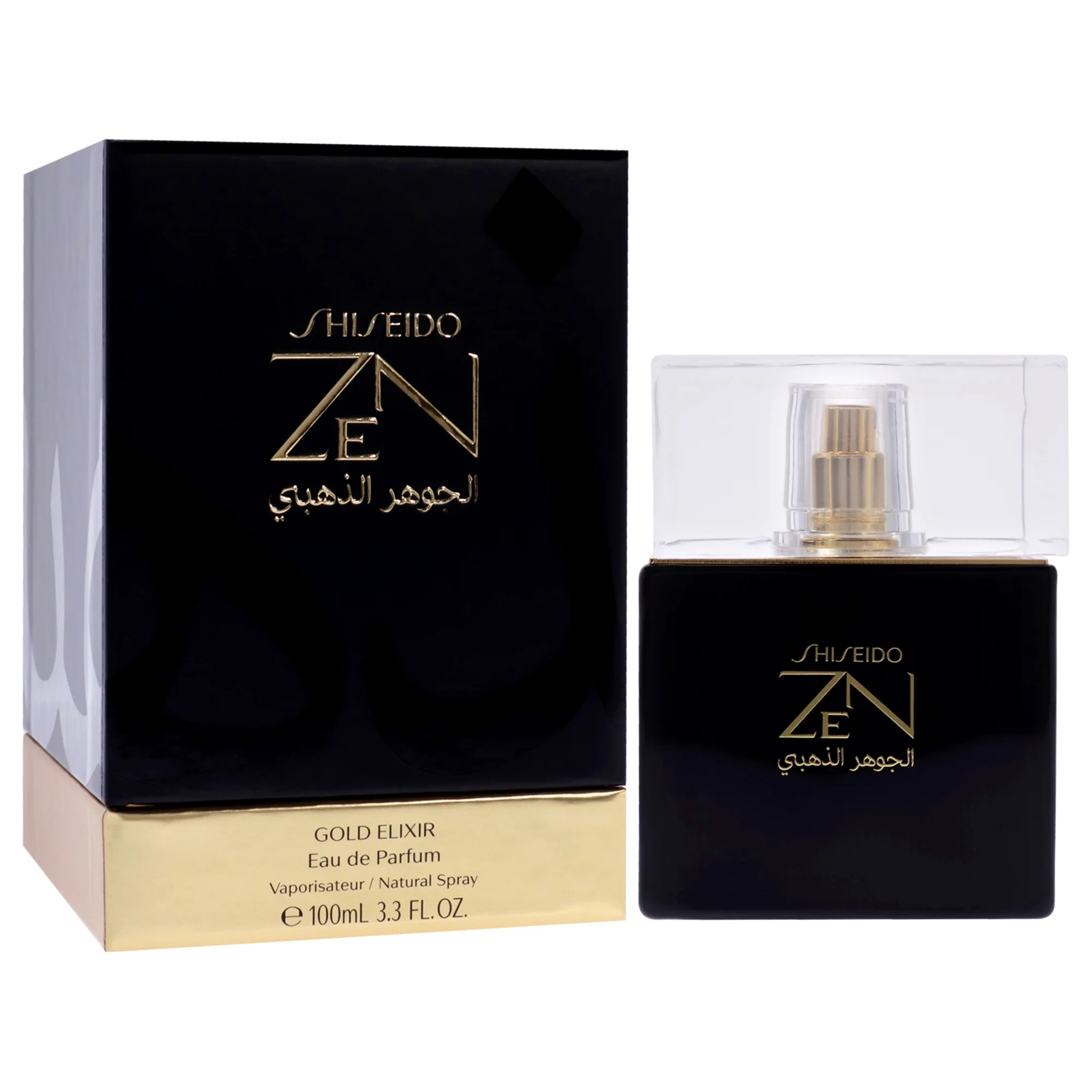 Shiseido Zen Gold Elixir , 3.3 oz EDP Spray