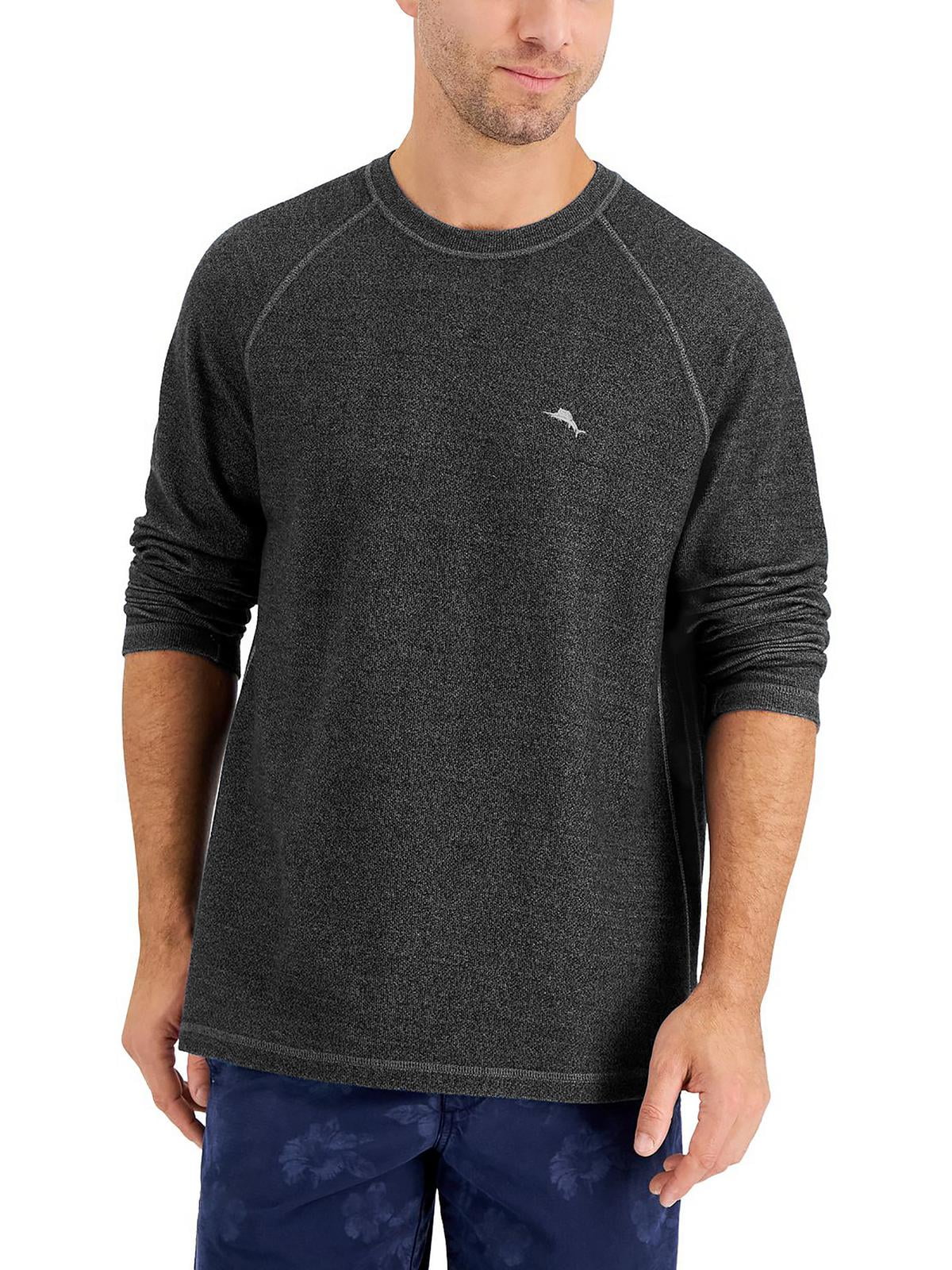 Tommy Bahama Mens Bayview Logo Knit Crewneck Sweater