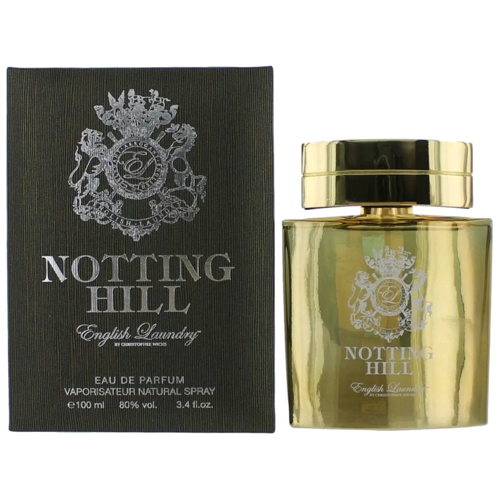 English Laundry Notting Hill Eau De Parfum Spray, Cologne for Men, 3.4 Oz.