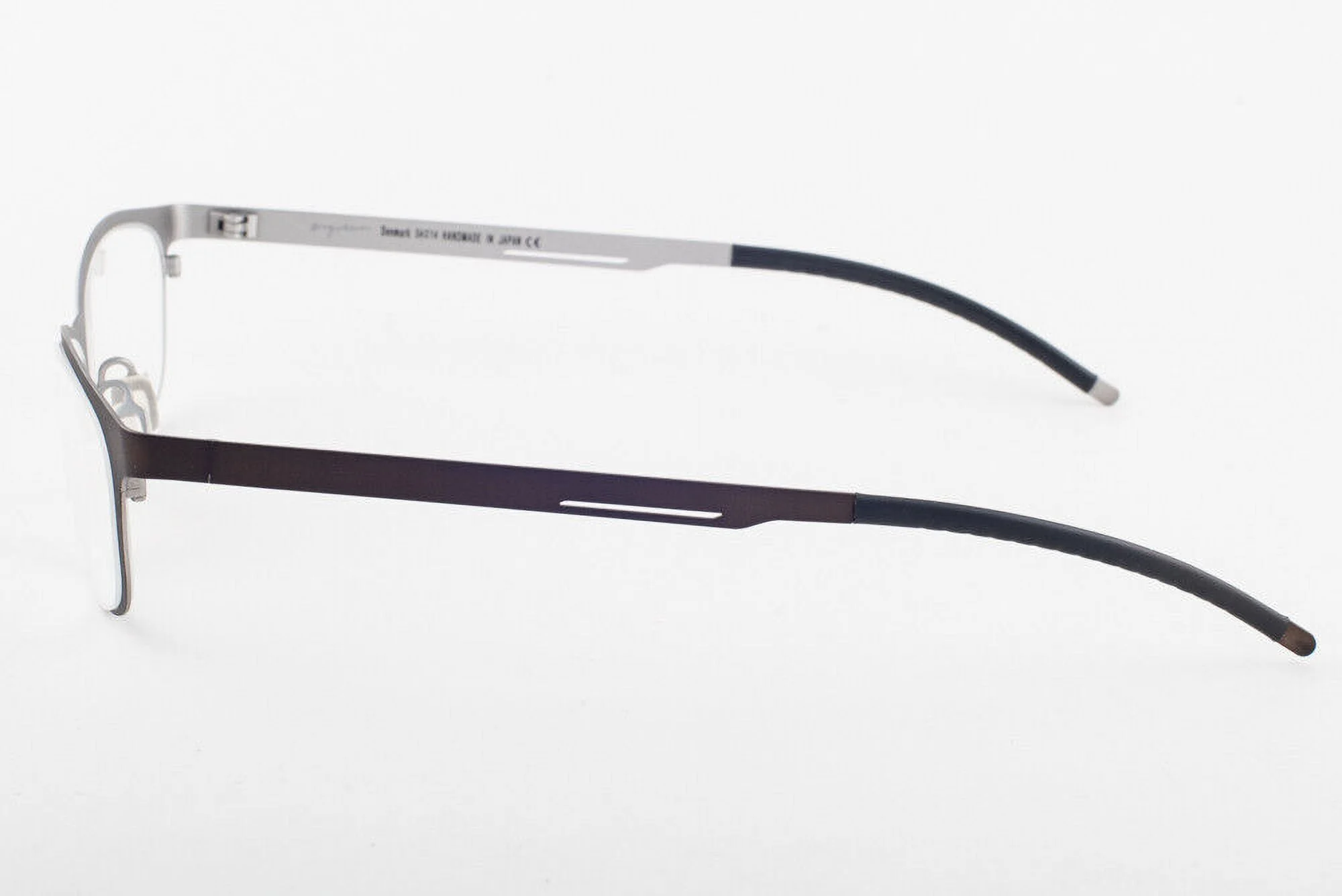 Orgreen LUCA 218 Matte Brown / Matte Silver Titanium Eyeglasses 54mm