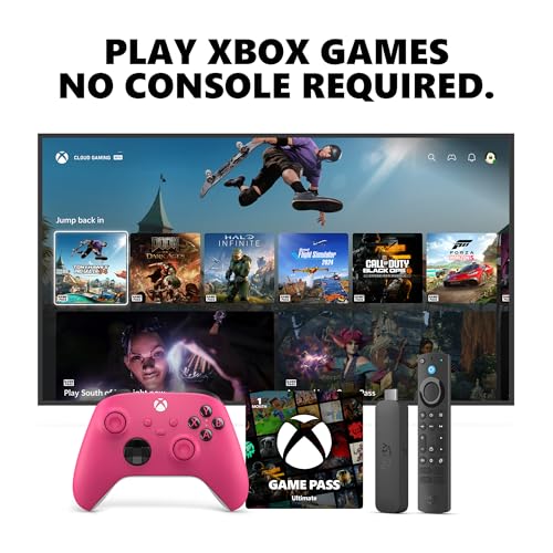 Xbox Wireless Gaming Controller (2025) – Carbon Black – Play on Xbox, Windows, Android, iOS, FireTV Sticks, Smart TVs, VR Headsets