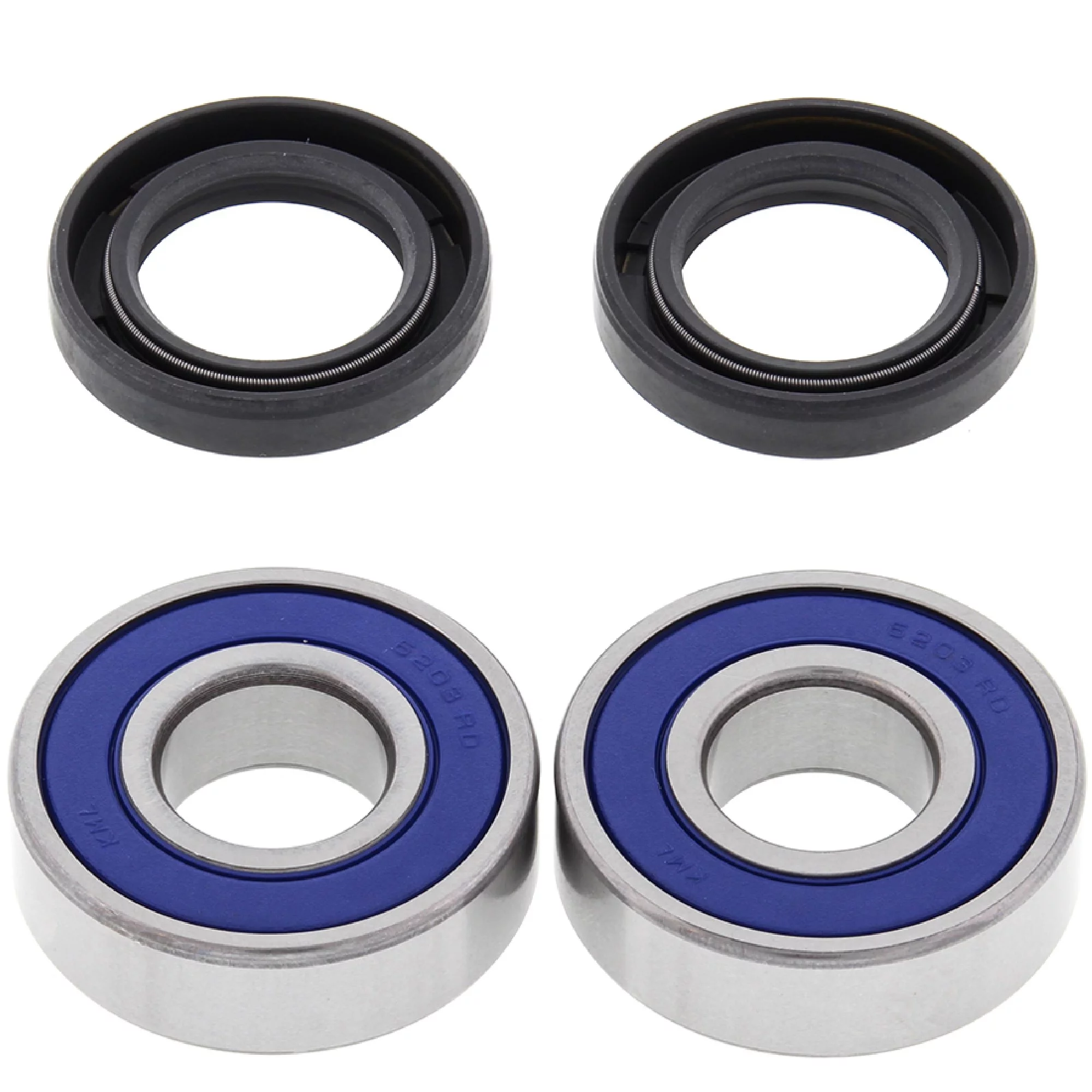 All Balls Racing Wheel Bearing Kit 25-1369 For Harley FX Super Glide 71 72