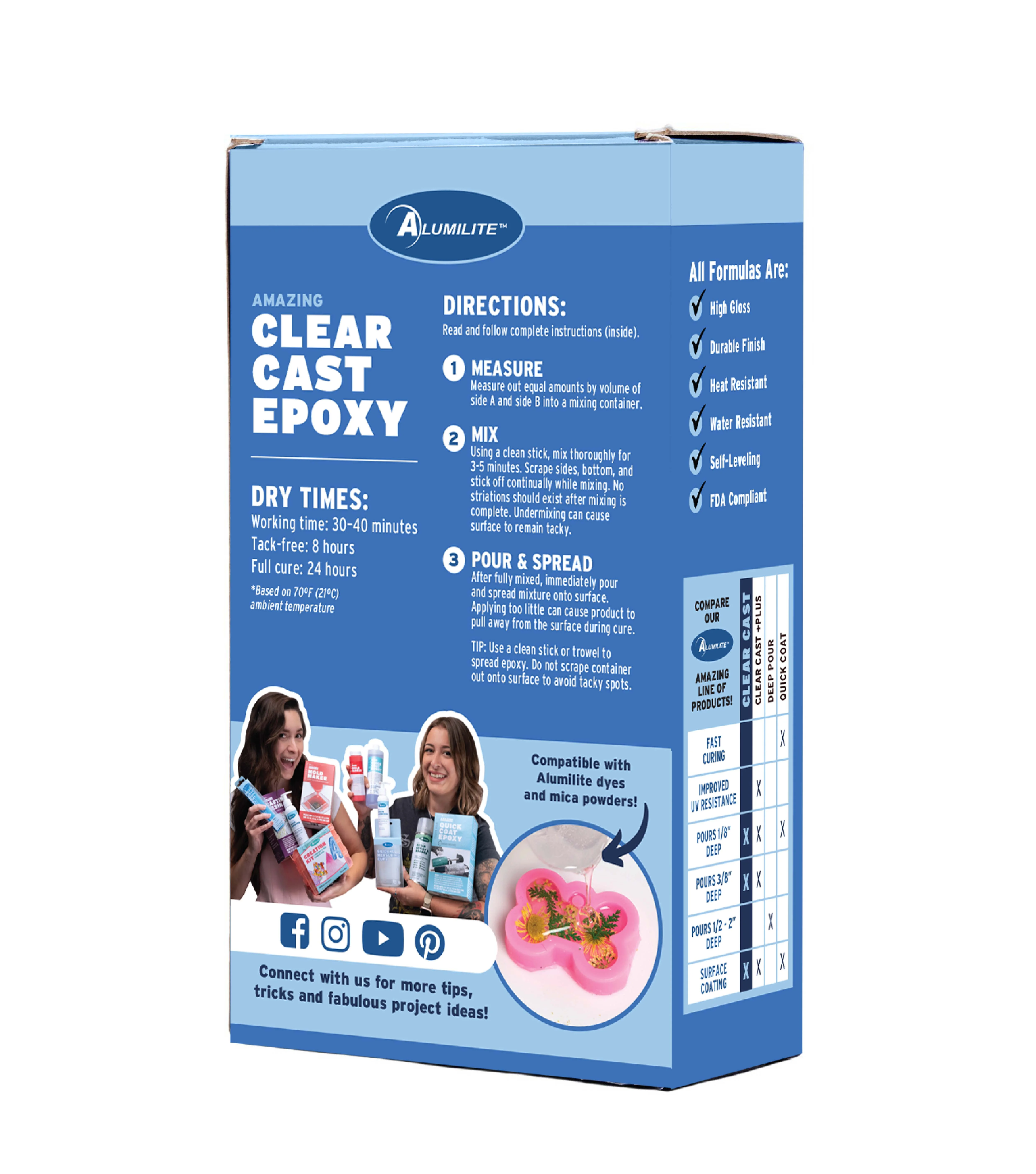 Alumilite Amazing Clear Cast Epoxy Resin 32oz