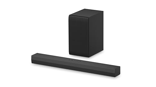 LG S20A 2.0 ch. Soundbar, Dolby Digital, TV Synergy, Wow Interface, DTS Digital Surround (New 2025 Model)