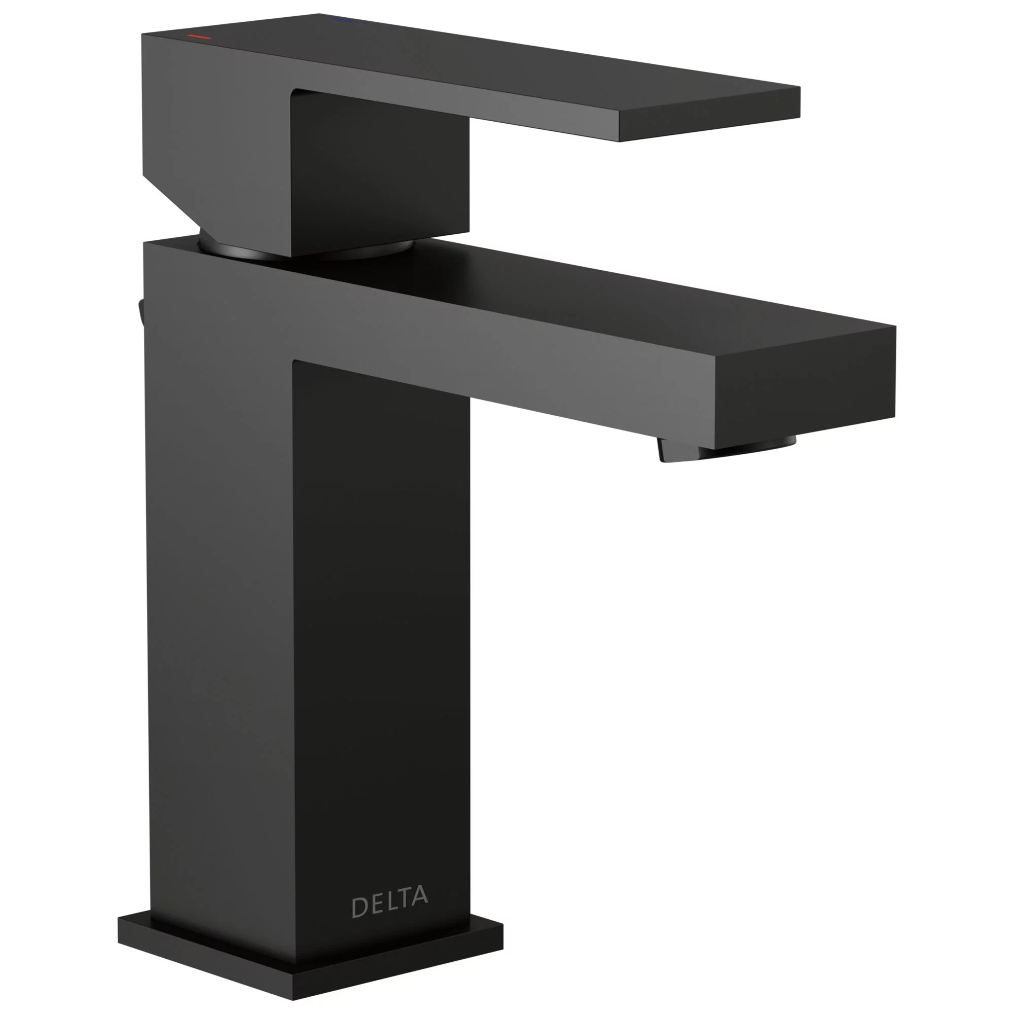 Delta 567Lf-GPM-Pp Modern 1.0 GPM Single Hole Bathroom Faucet - Black