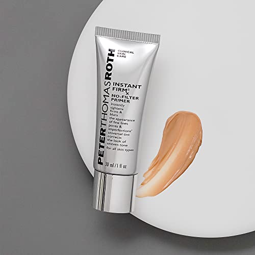 Peter Thomas Roth | Instant FIRMx No-Filter Primer, Instant Skin Tightener, Instant Skin Firmer, Makeup Primer For Face, Blurring Face Primer