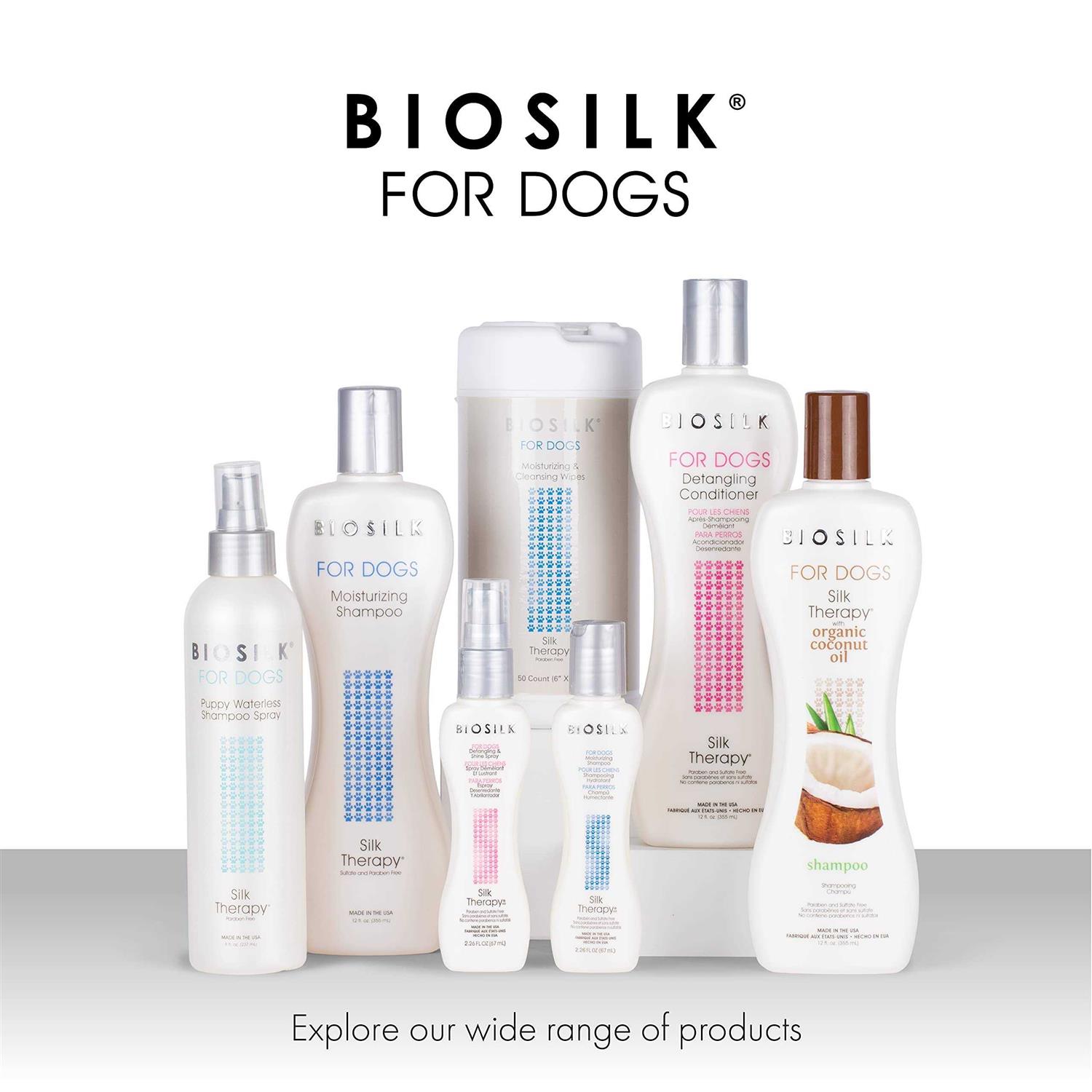 BioSilk Silk Therapy Puppy Tearless Shampoo for Dogs - Pet Supplies online store