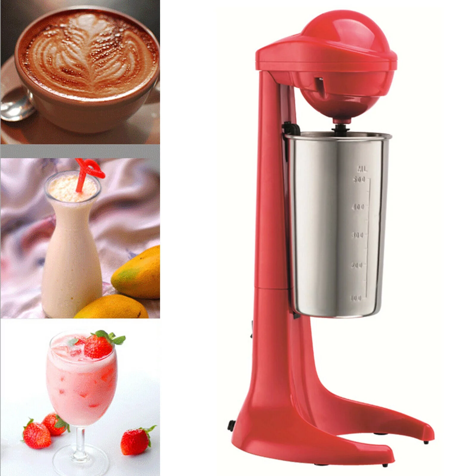 Electric Milk Shaker Maker Commercial Drink Mixer Smoothie Milk Shake Machine
