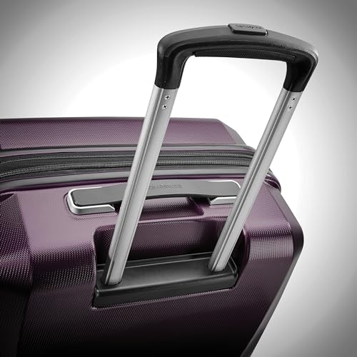 Samsonite Winfield 3 DLX Hardside Expandable Luggage with Spinners, Silver, Carry-On 20-Inch