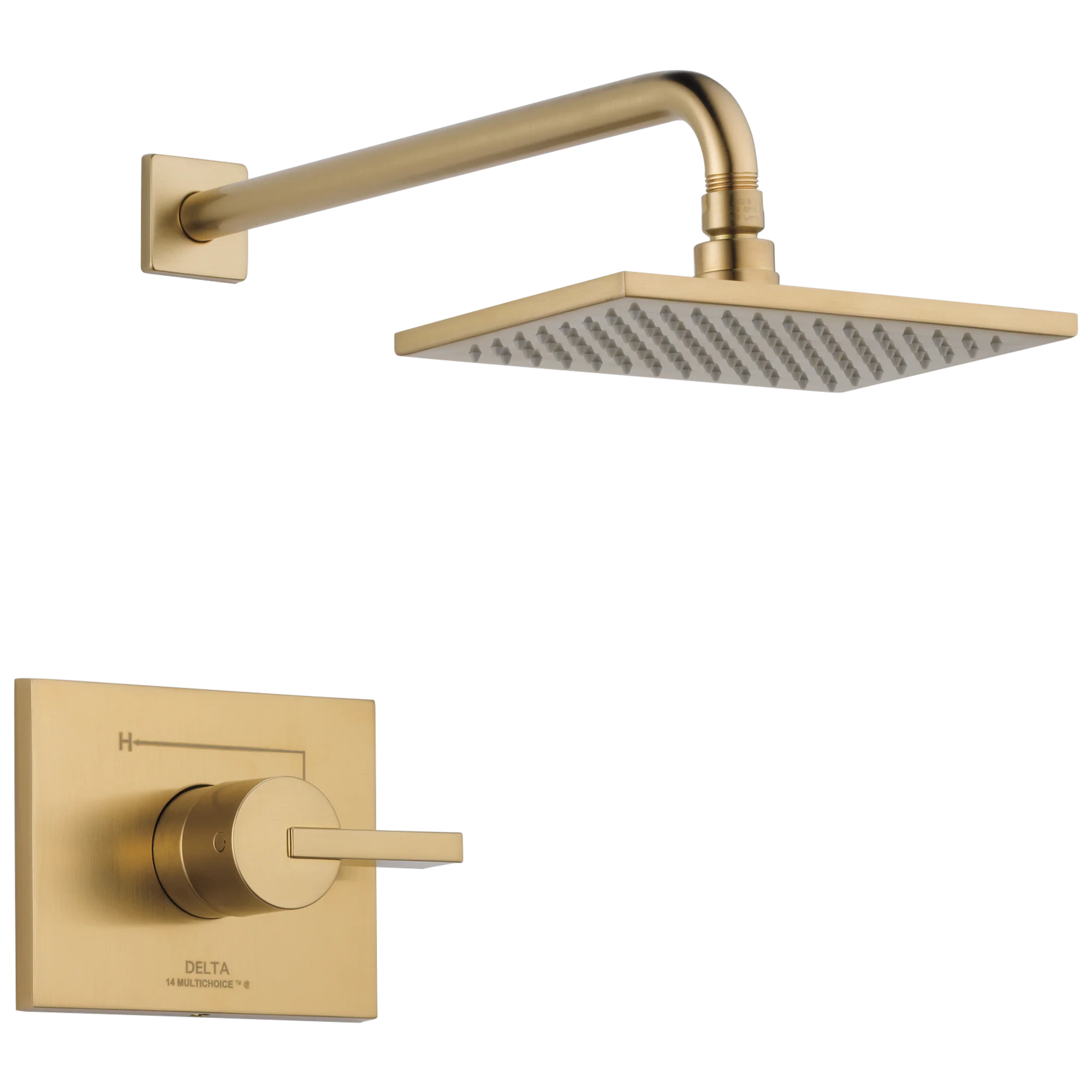 Delta Vero MonitorÂ® 14 Series Shower Trim in Champagne Bronze T14253-CZ