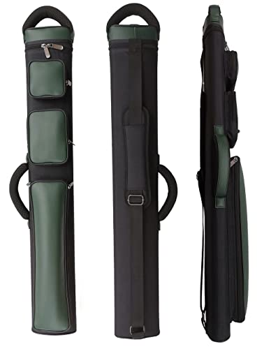 Champion 2X4,3x6 Nylon/Leatherette Billiard Pool Cue Stick Hard Carrying Case 4S2B, 6S3B