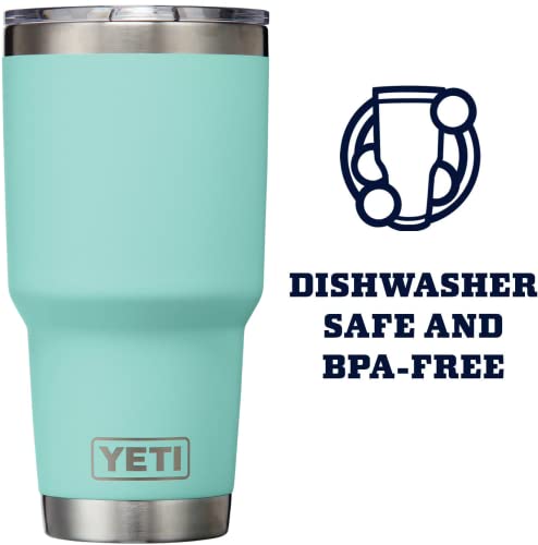 YETI Rambler 30 oz Stainless Steel Vacuum Insulated Tumbler w/MagSlider Lid, Black