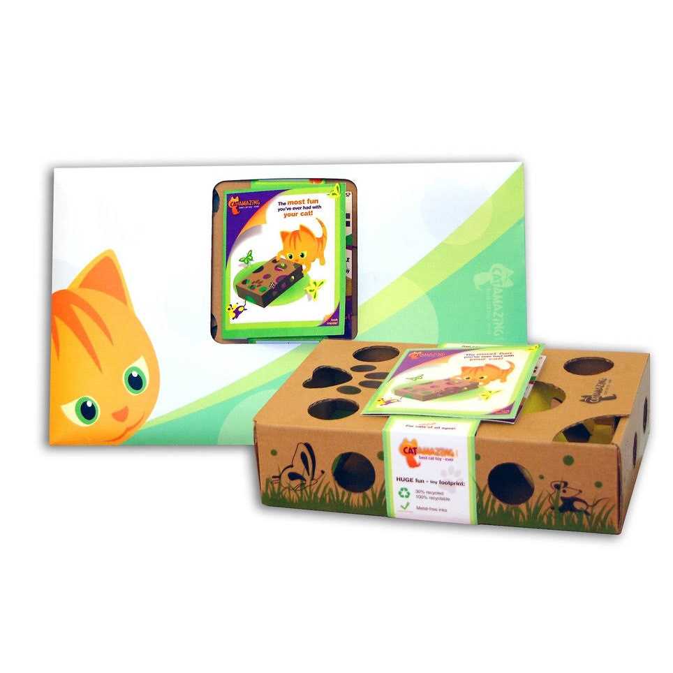 Cat Amazing Best Cat Toy Ever! Interactive Treat Maze & Puzzle Feeder for Cats - Pet Supplies online store