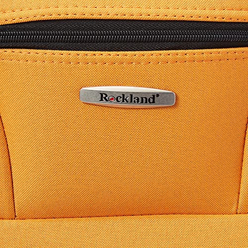 Rockland Fashion Expandable Softside Upright Luggage Set, Charcoal, 2-Piece (14/19)