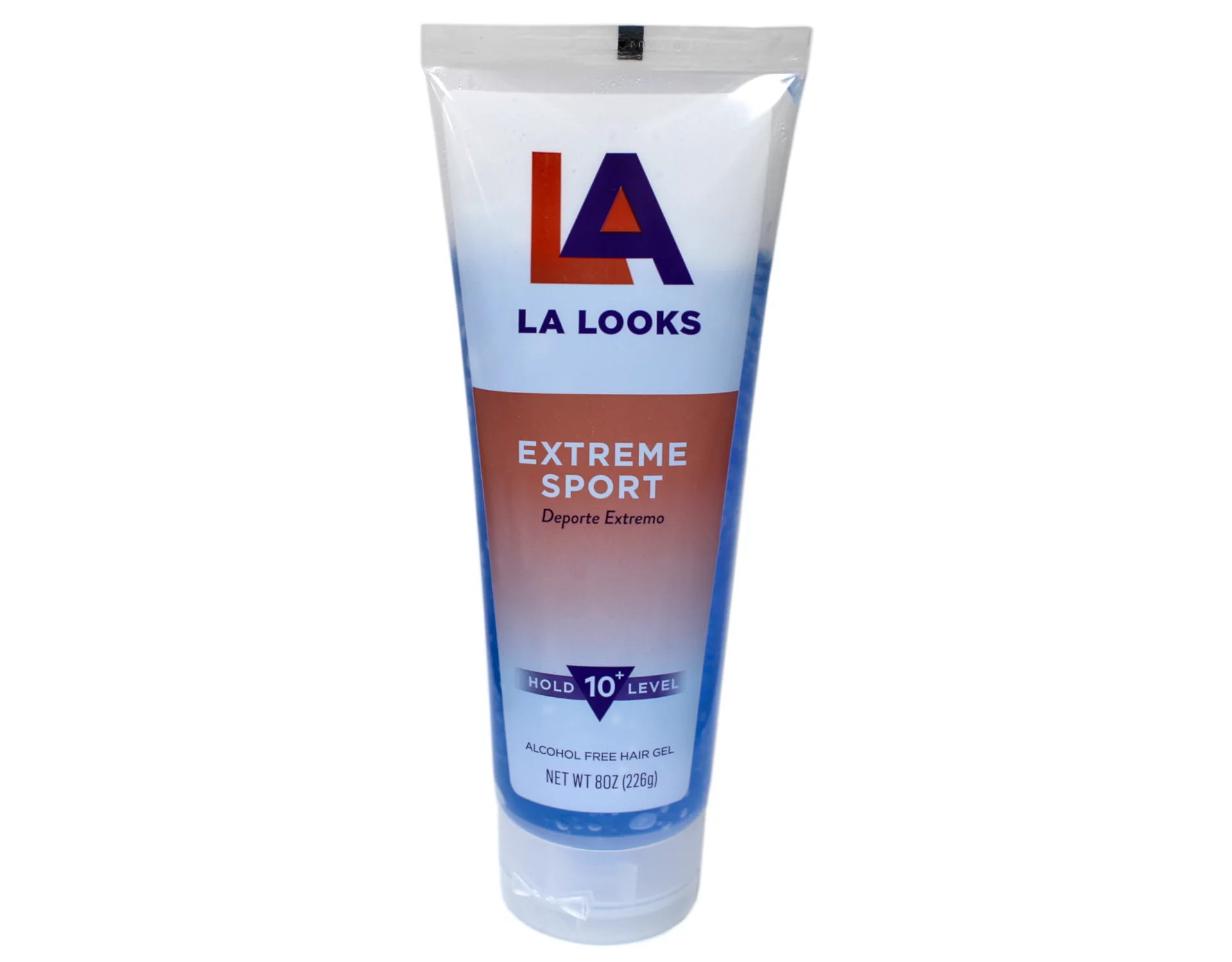 LA Looks Extreme Sport Alcohol Free Hair Gel Hold Level 10 8 oz Pack of 5