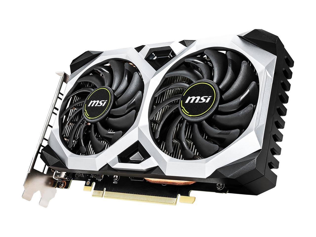 MSI GTX 1660 Ti Ventus Xs 6g OC 6GB GDDR6 PCIe 3.0 x16 Gaming Graphics Card