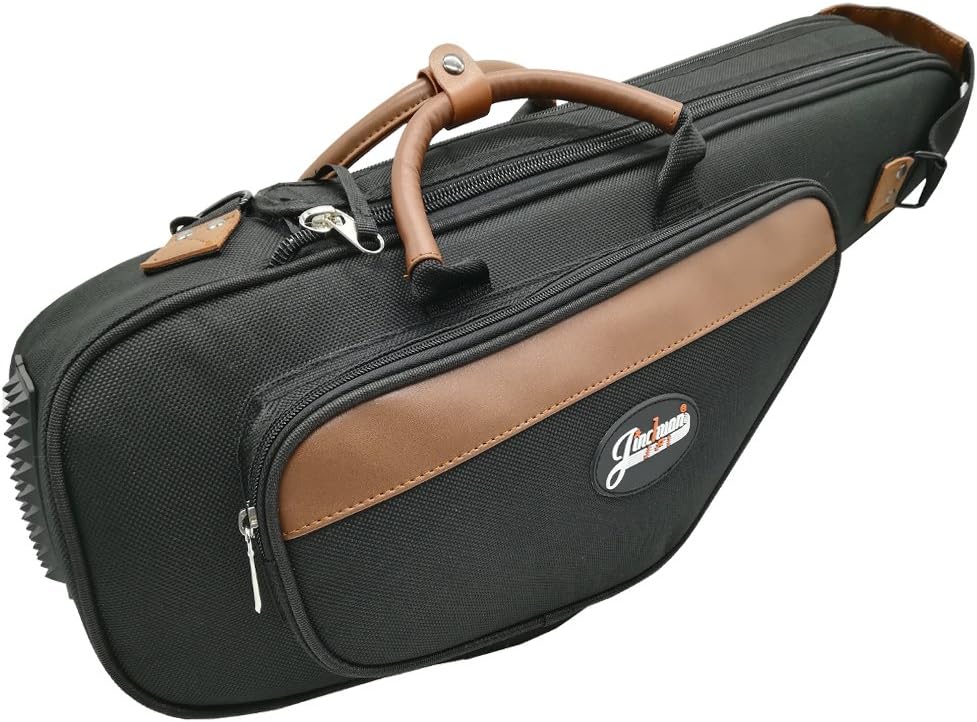 Alto Saxophone Case Soft Sax Gig Bag 1200D Oxford Cloth 15mm Padded Carrying Backpack