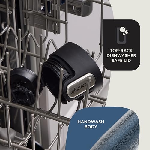 Contigo AUTOSEAL West Loop Vacuum-Insulated Stainless Steel Travel Mug with Easy-Clean Lid 20 oz Sake