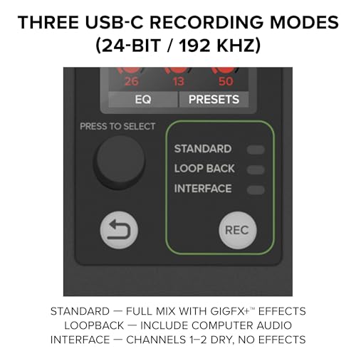 Mackie ProFX10 Go Battery-powered 10-channel Mixer with USB and Enhanced Effects