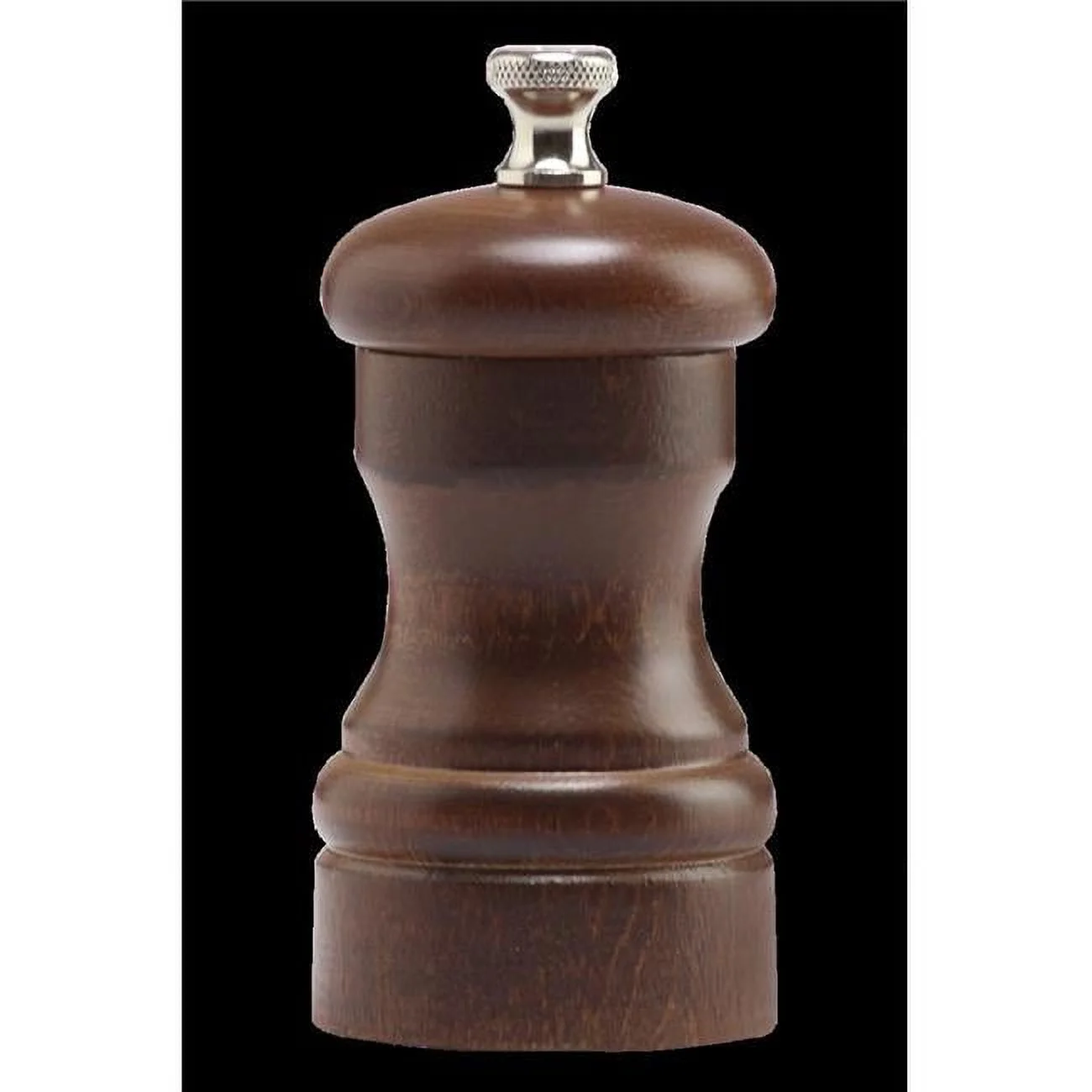 Chef Specialties 4152 4 in. Capstan Salt Mill, Walnut