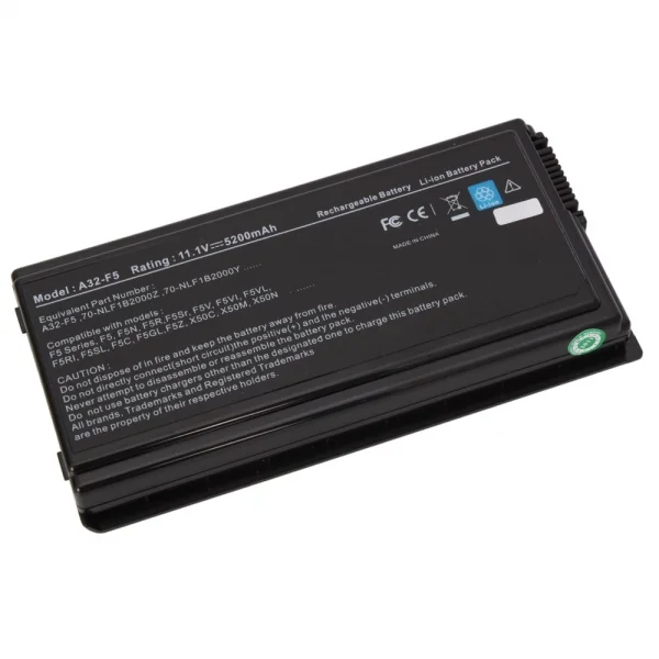 BDS Compatible with ASUS X50SL 4400mAh 49Wh 6 Cell Li-ion 11.1V Black Laptop/Notebook Replacement Battery