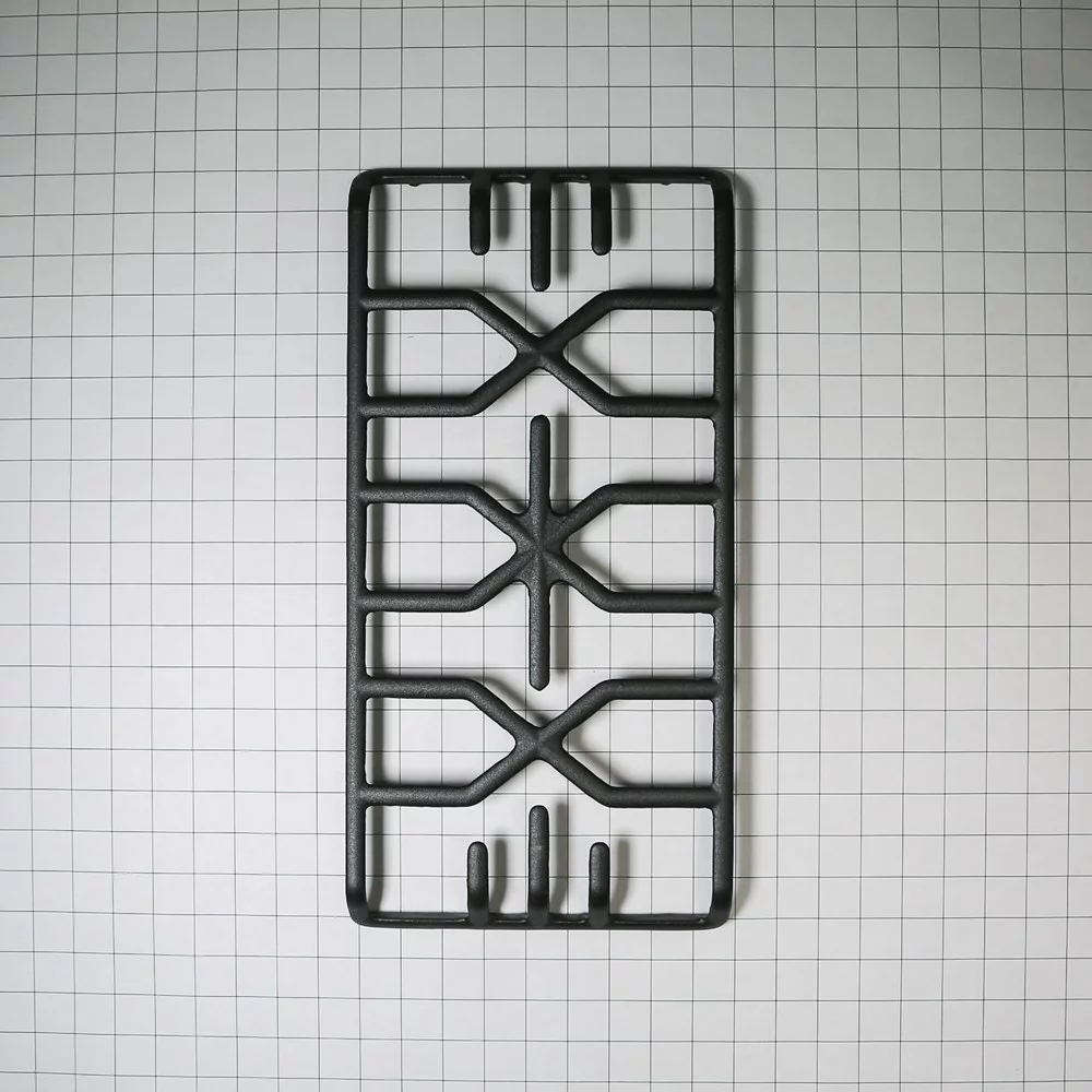 WB31K10222 GE Black Dual Burner Grate OEM WB31K10222