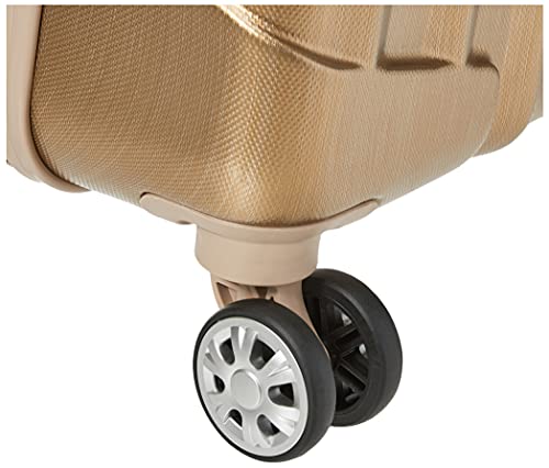 Rockland Melbourne Hardside Expandable Luggage with Spinner Wheels, 2TONENAVY, 2 Piece (20/28)