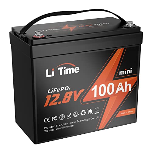 LiTime Lithium LiFePO4 Battery Built in BMS 10 Years Lifetime 4000+ Cycles Perfect for Boat Marine Trolling Motor
