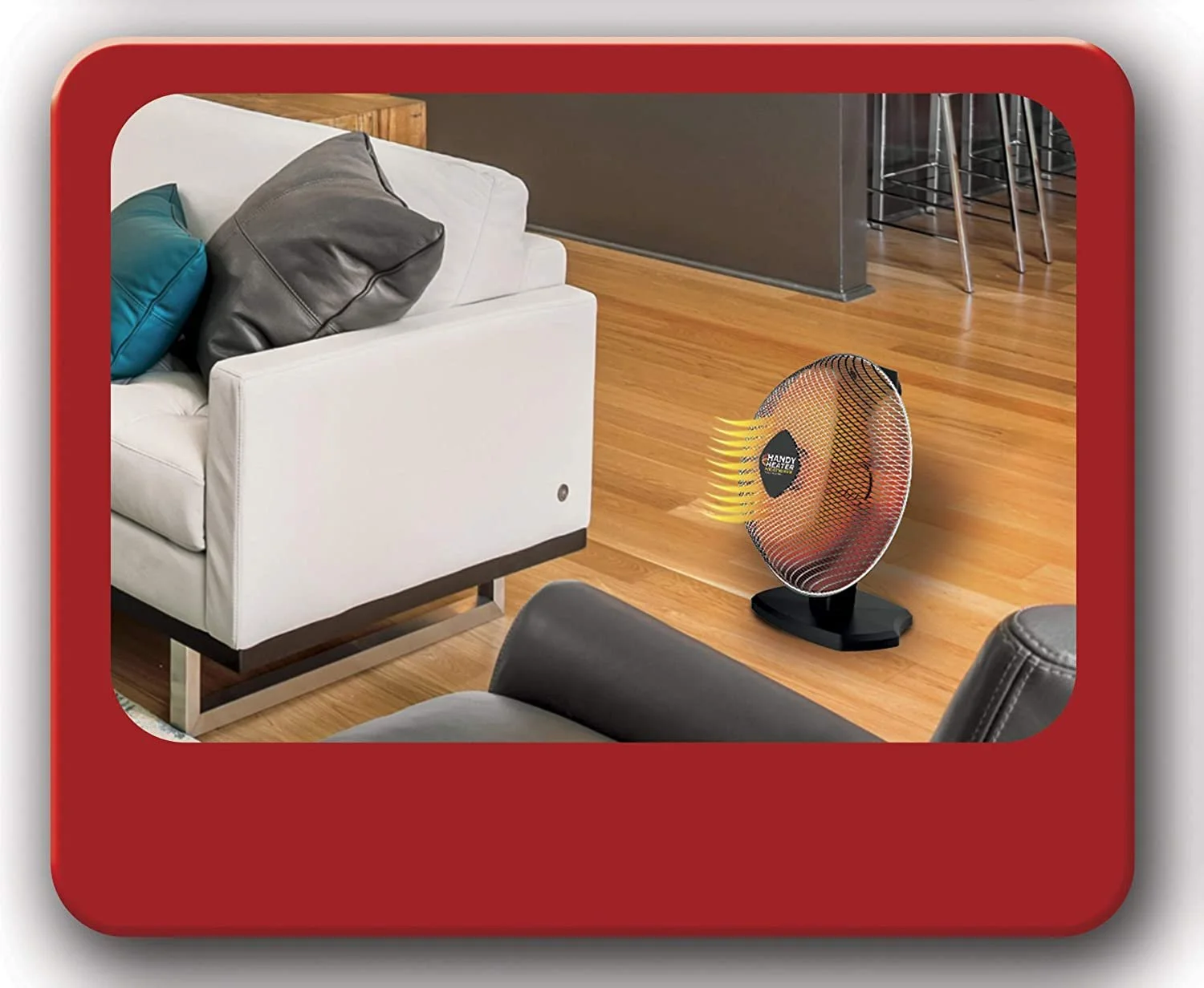 Handy Heater Heatwave Ceramic, Parabolic Electric Space Heater, As Seen On TV