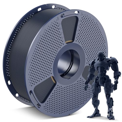 SUNLU 4kg PLA 3D Printer Filament Bundle, Neatly Wound PLA Filament 1.75mm ±0.02mm, Individually Vacuum Packed, 4kg in Total, 1kg per Spool, 4 Pack, 4000g, 4Black