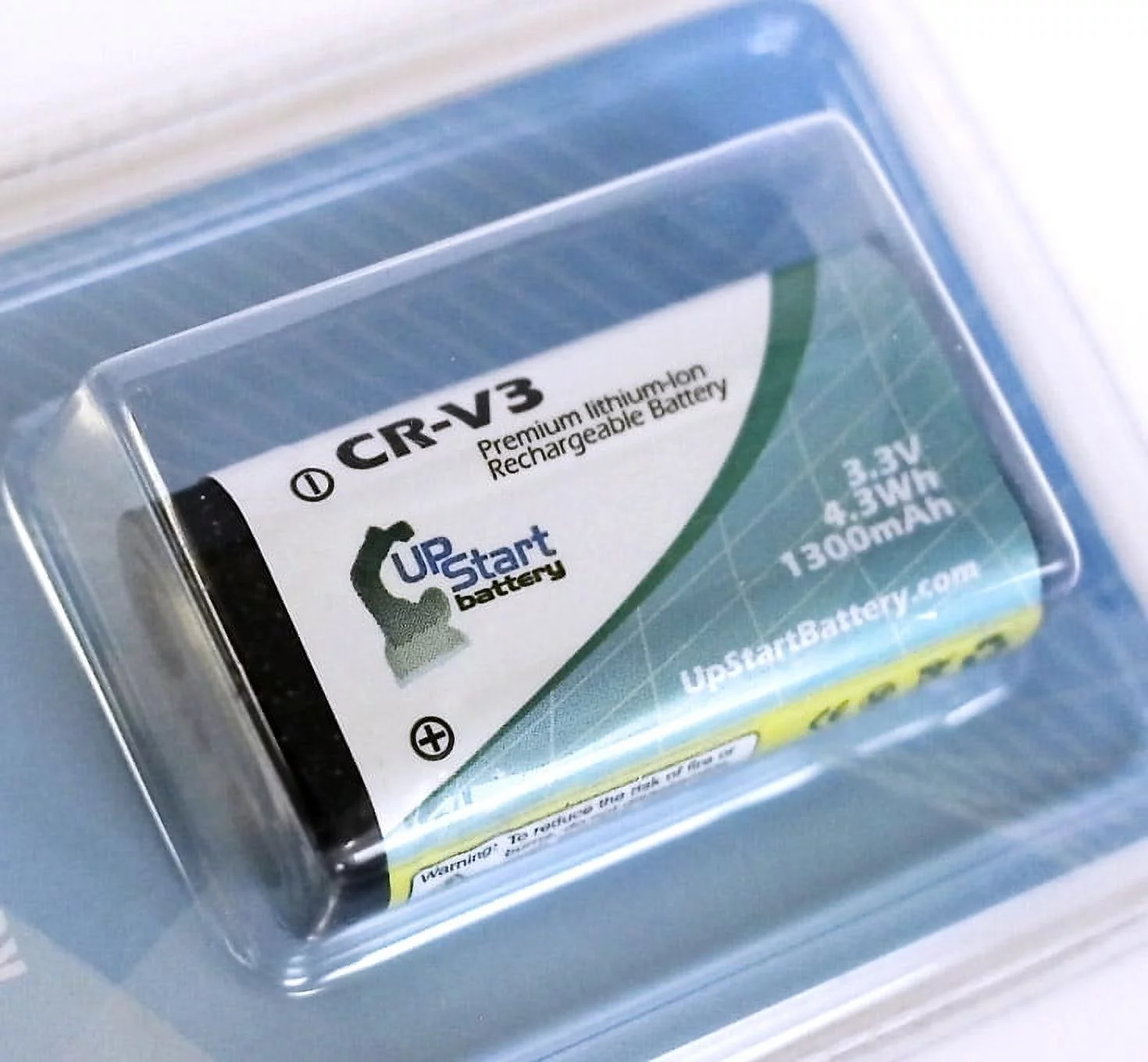 2x Pack Compatible Kodak DX3600 Battery - Compatible for Kodak CR-V3 Digital Camera Battery (1300mAh, 3.3V, Lithium-Ion)