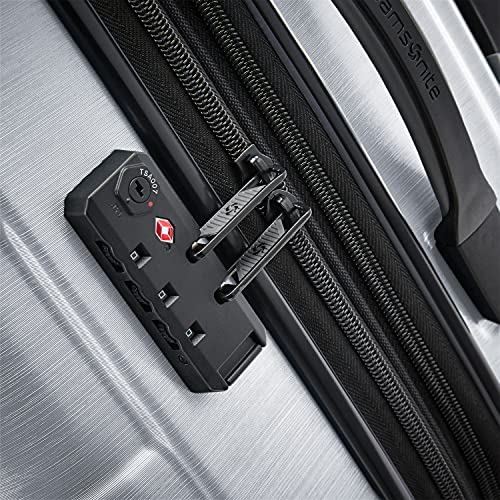 Samsonite Centric 2 Hardside Expandable Luggage with Spinner Wheels, Black, Carry-On 20-Inch