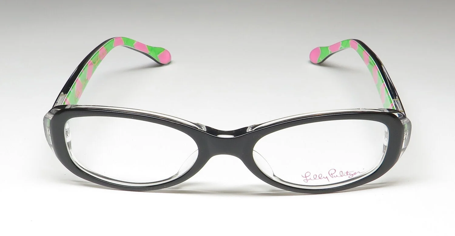 LILLY PULITZER Eyeglasses CLAUDIA Black 44MM