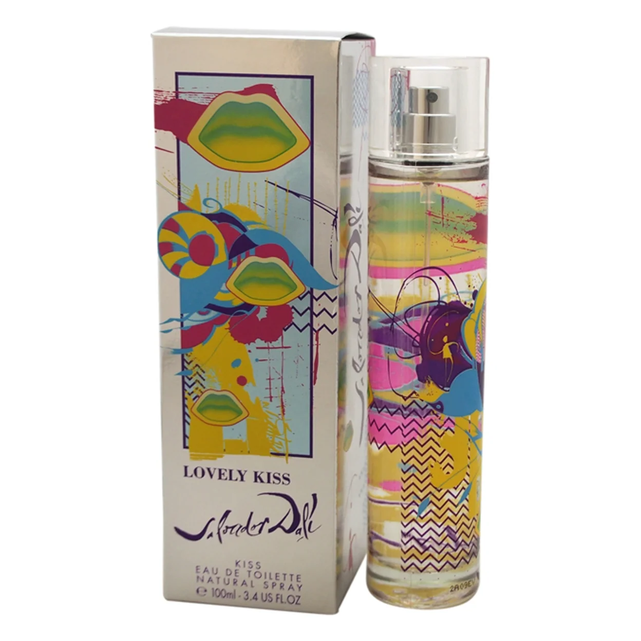 Salvador Dali Lovely Kiss Eau De Toilette Spray for Women 3.4 oz