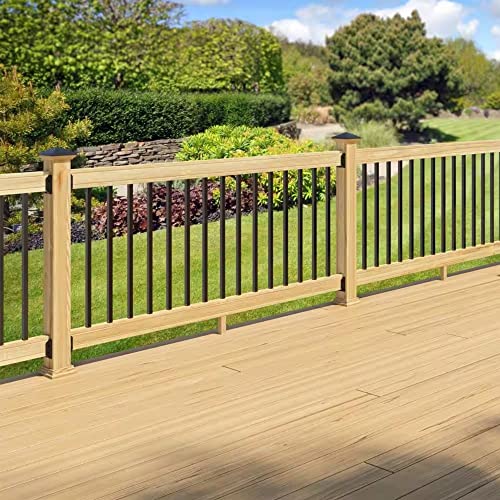 ProWood 6 ft. Cedar Rail Kit with Aluminum Square Balusters