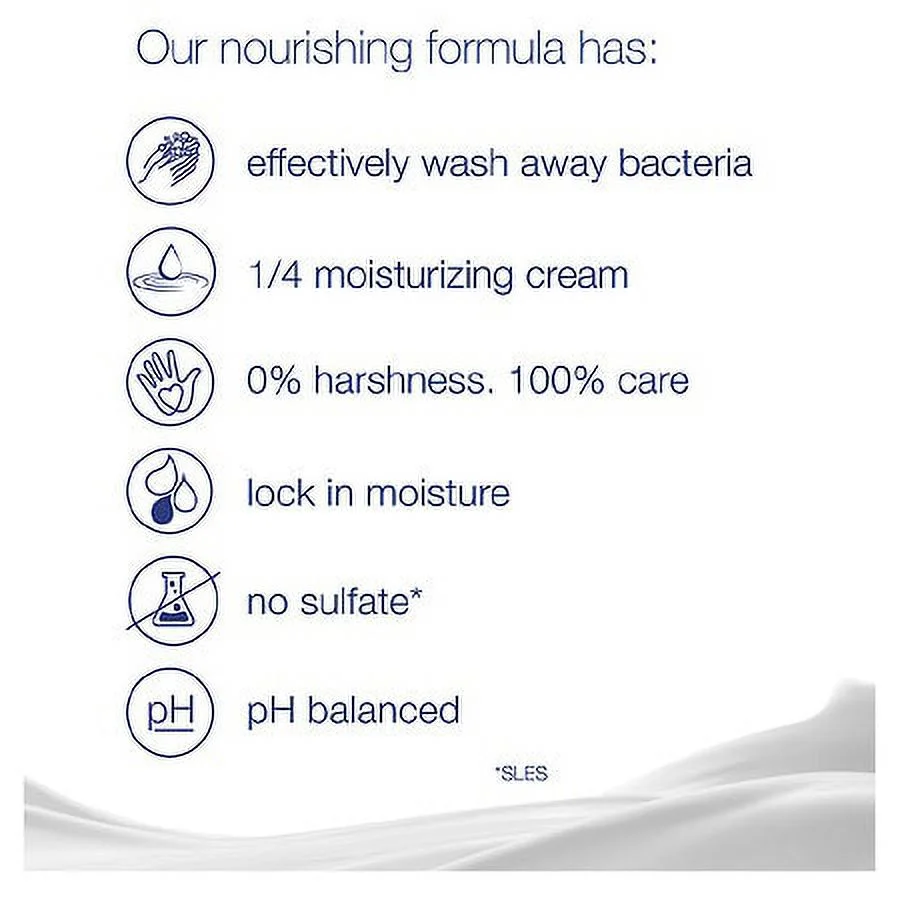 Dove Gentle Skin Cleanser3.75oz 6 ea Pack of 2