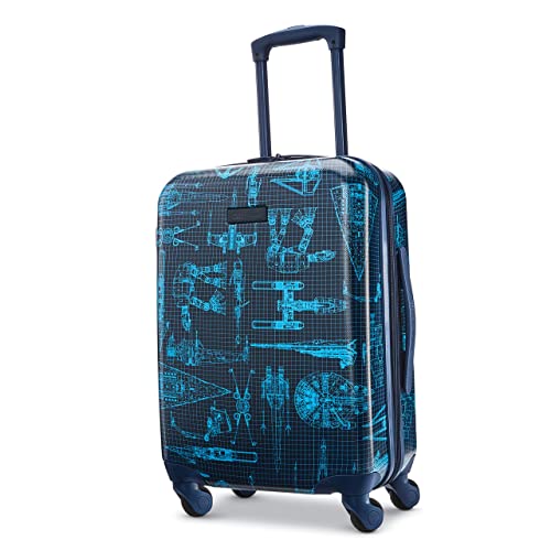 American Tourister Star Wars Hardside Spinner Wheel Luggage, Galaxy, Carry-On 20-Inch