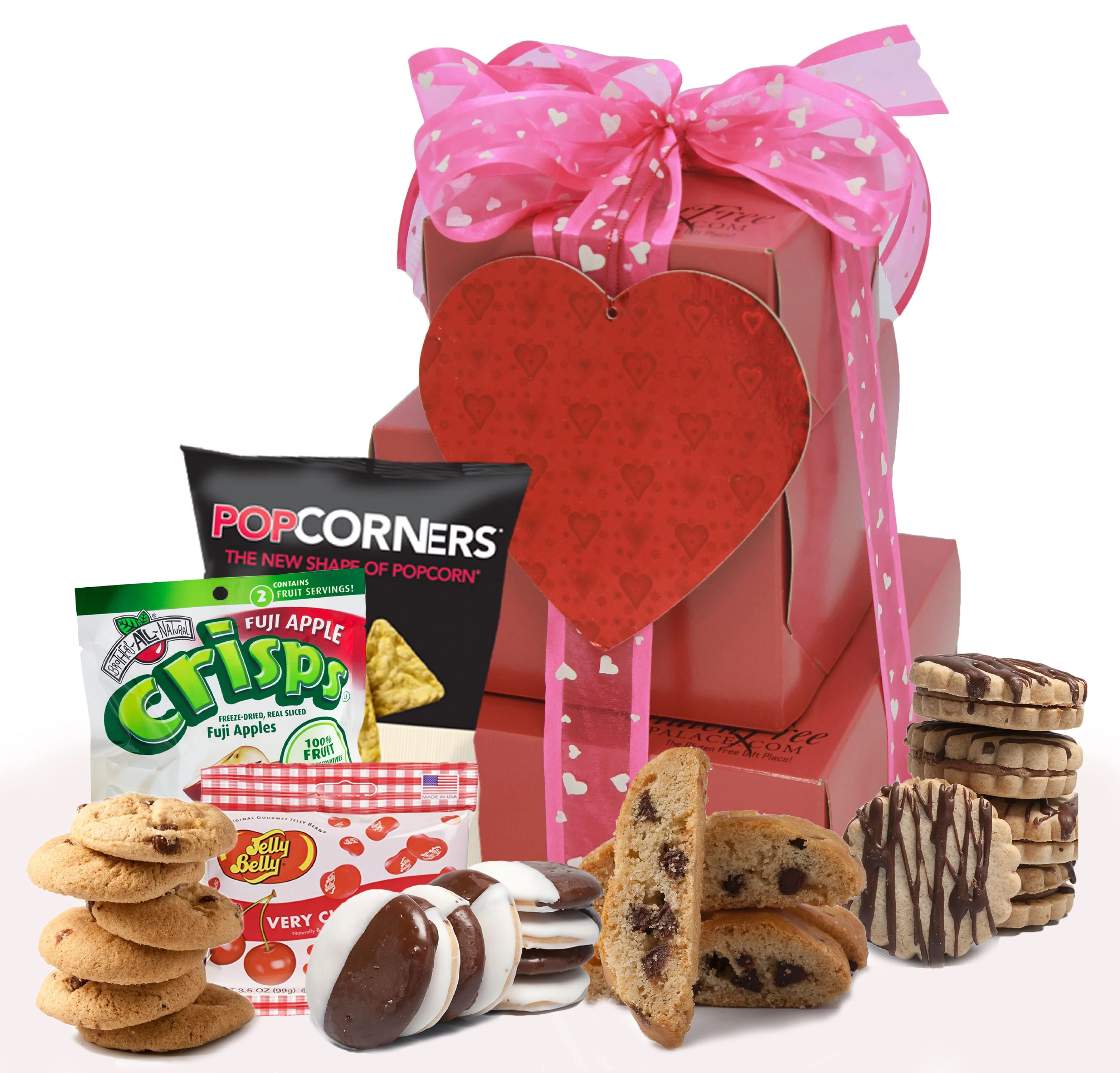 Gluten Free Palace My Sweetheart! Gluten Free Large Gift Tower, 2 Lb.