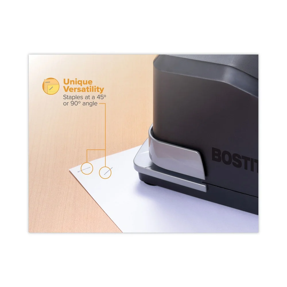 Bostitch B8 Impulse 45 Electric Stapler 45-Sheet Capacity Black B8EVALUE