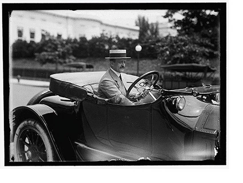 Historic Framed Print, BERNSTORFF, COUNT J.H. VON. AMBASSADOR FROM GERMANY - 4, 17-7/8