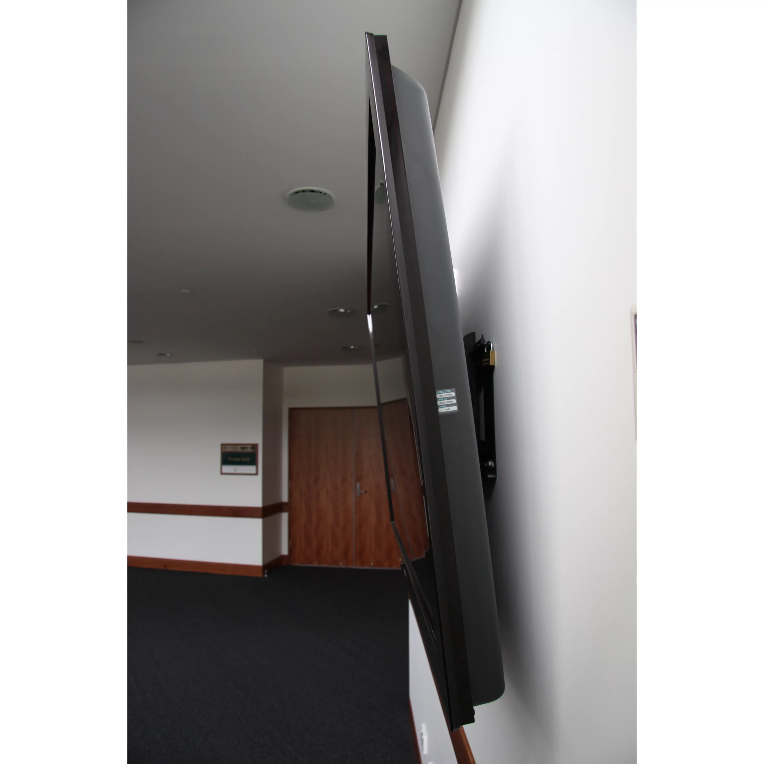 Atdec TH tilt angle wall mount, Loads up to 200lb, VESA up to 800x500